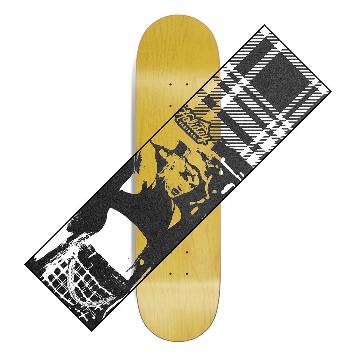 Holiday No Doubt Gwen Plaid Clear Graphic Griptape