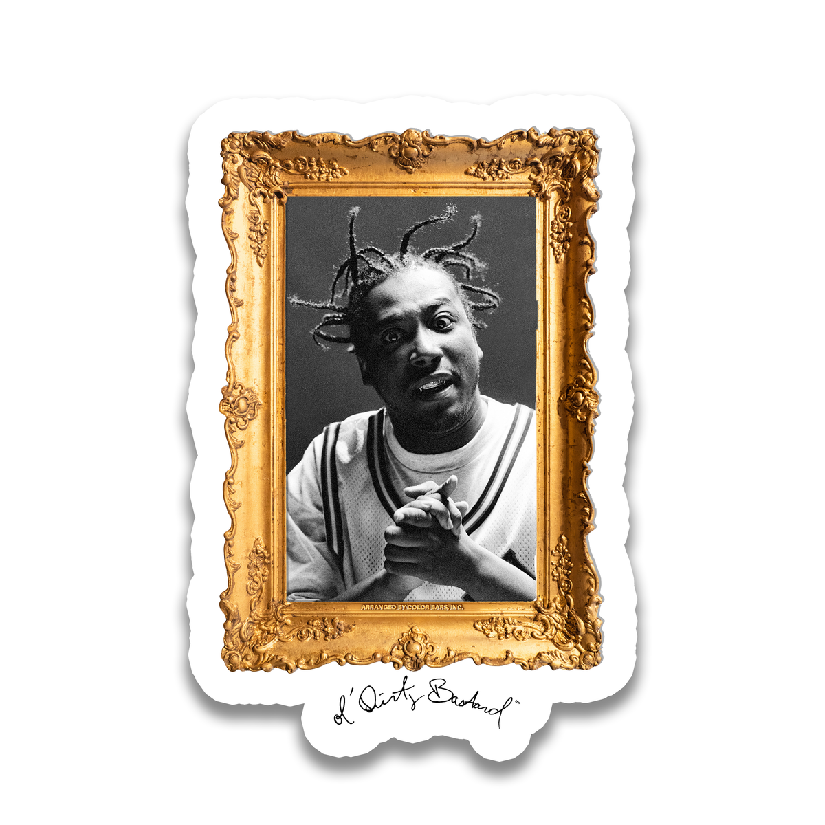 Color Bars x Ol' Dirty Bastard Sticker Pack