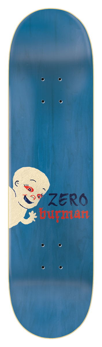 Zero Burman Kill Whitey 8.25" Skateboard Deck