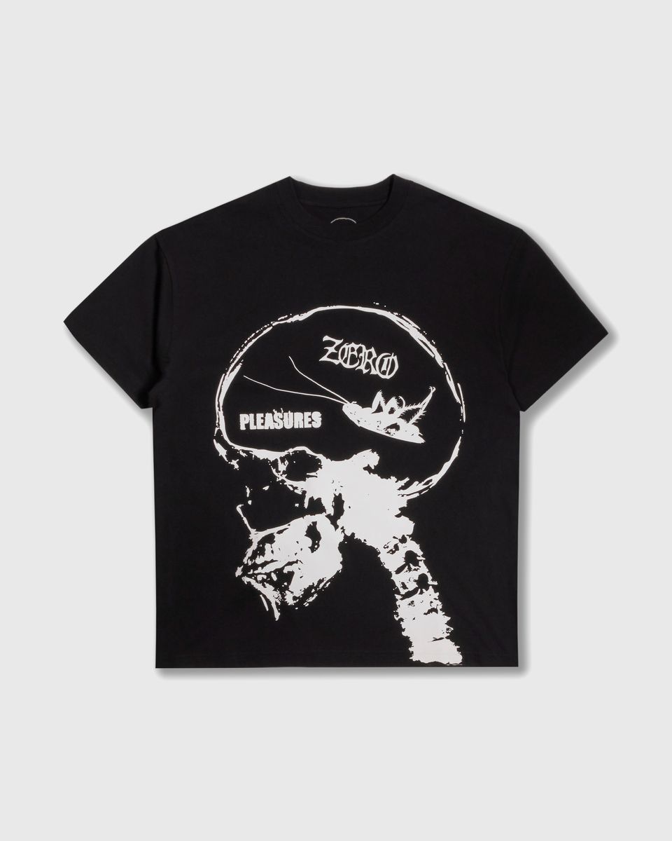 Pleasures X Zero Roaches Black S/s Shirt