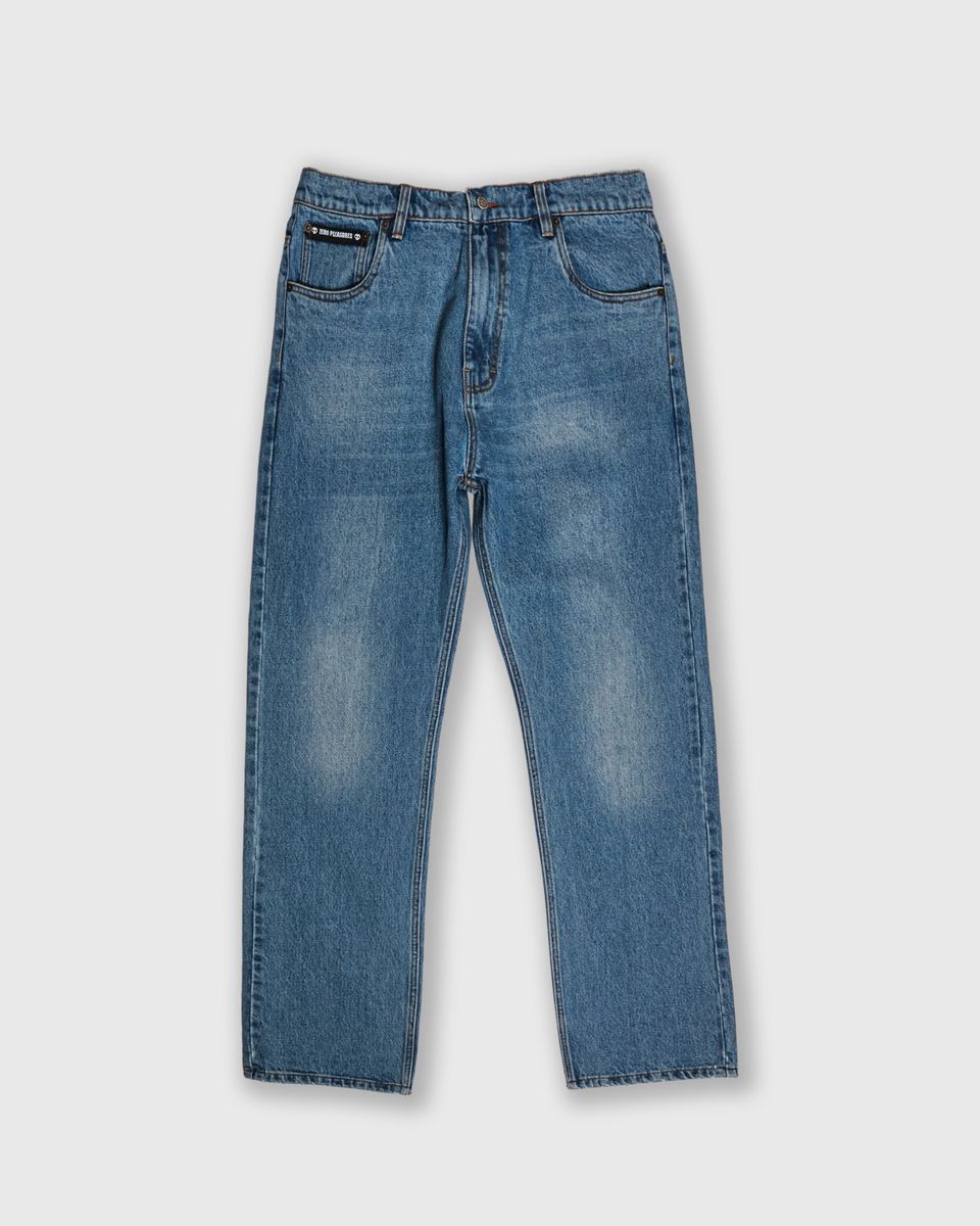 Pleasures X Zero Rotten Blue Jeans