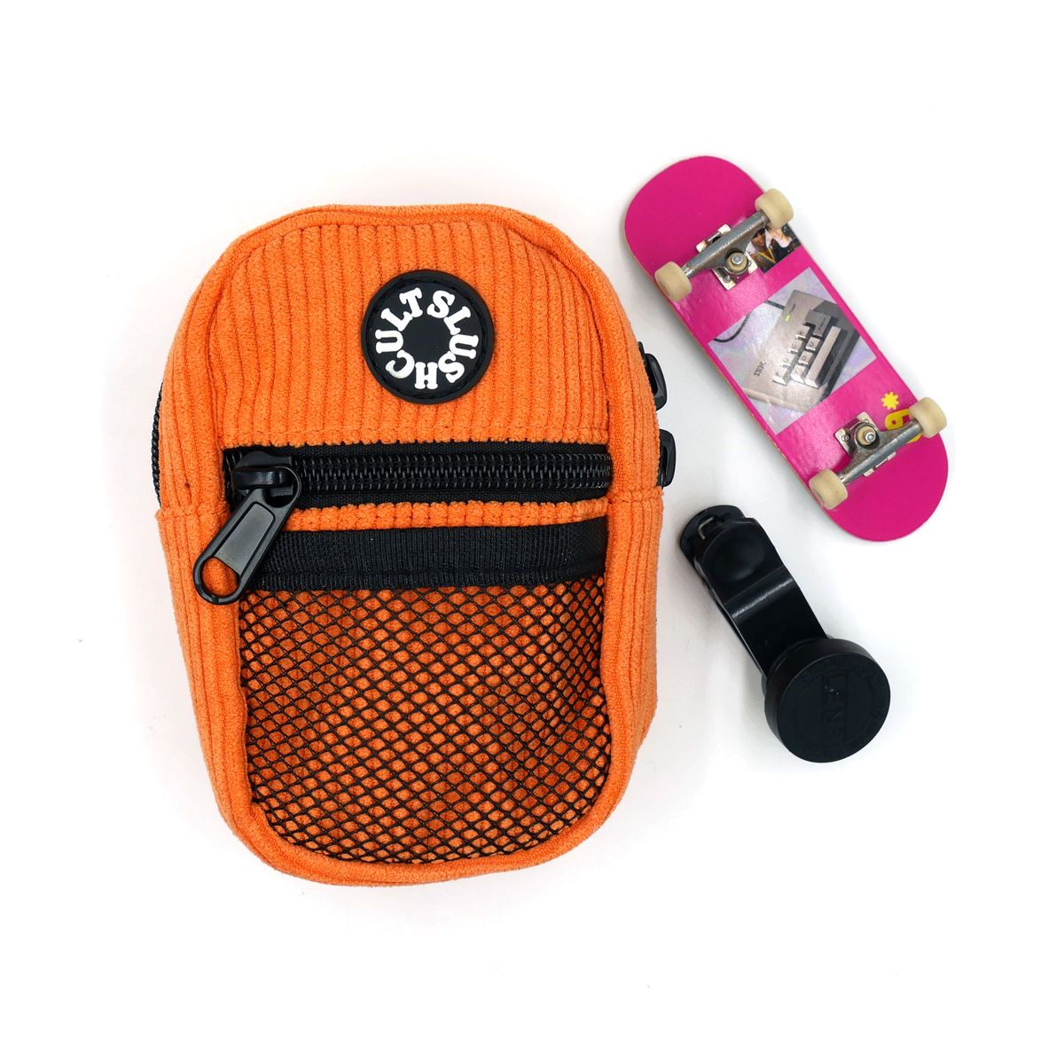 Slushcult Orange Corduroy Mini Side Bag