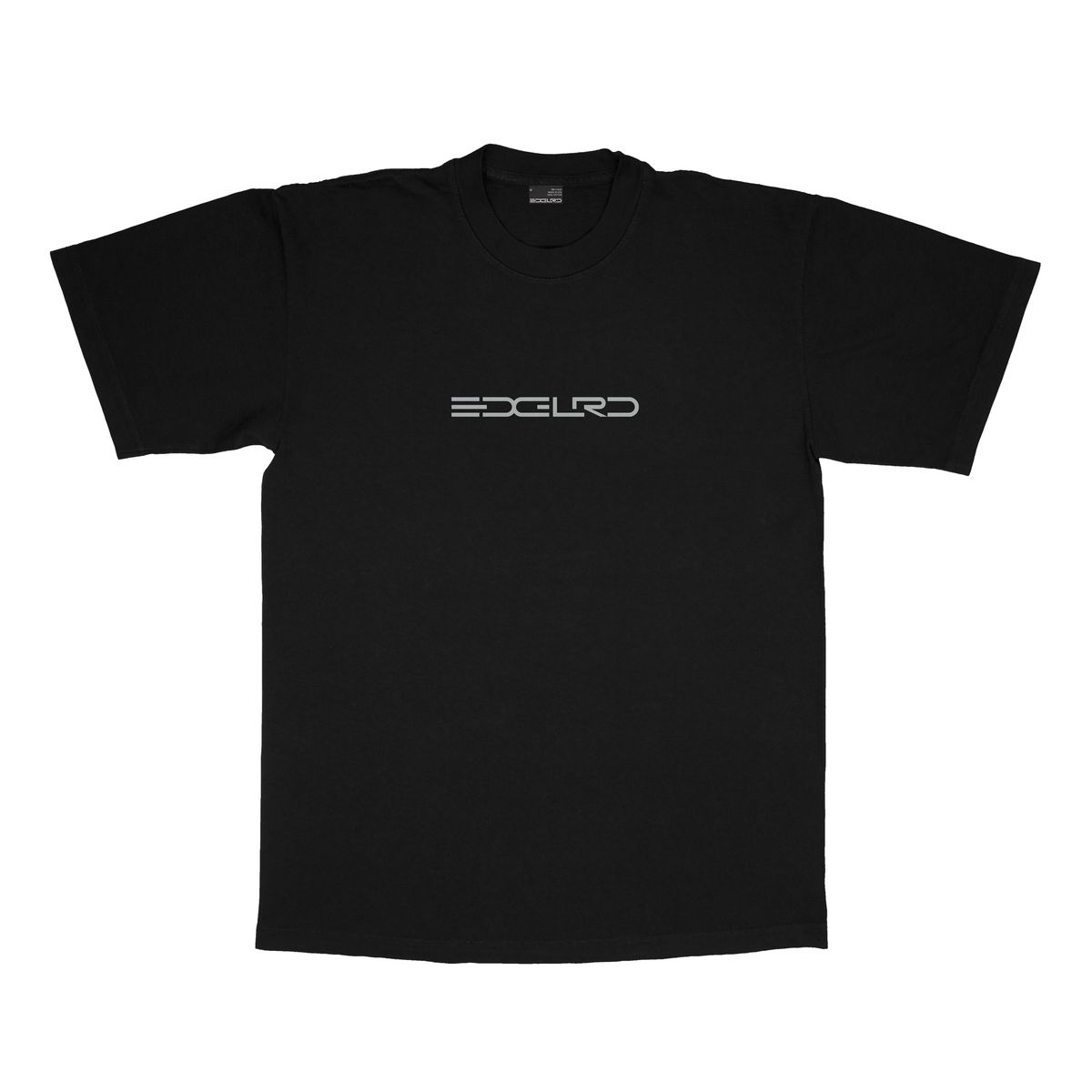 EDGLRD Tech Script Black S/s Shirt