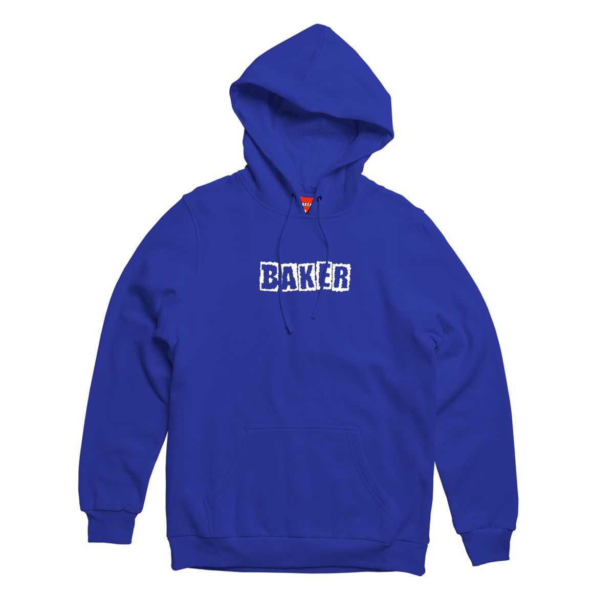 Baker Library Card Royal Blue Hooded Sweatshirt
