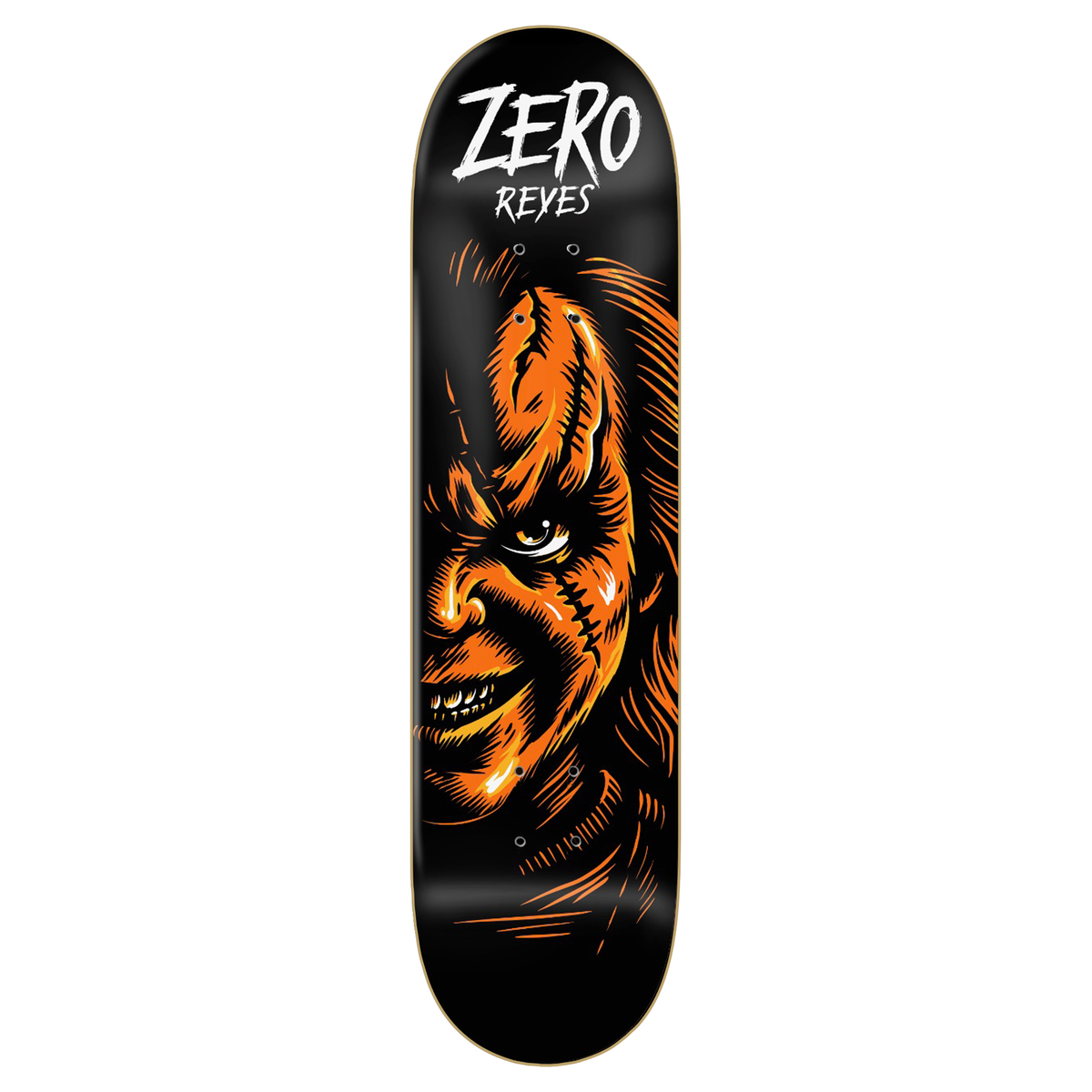 Zero Fright Night 2 David Reyes Chucky 8.25" Skateboard Deck