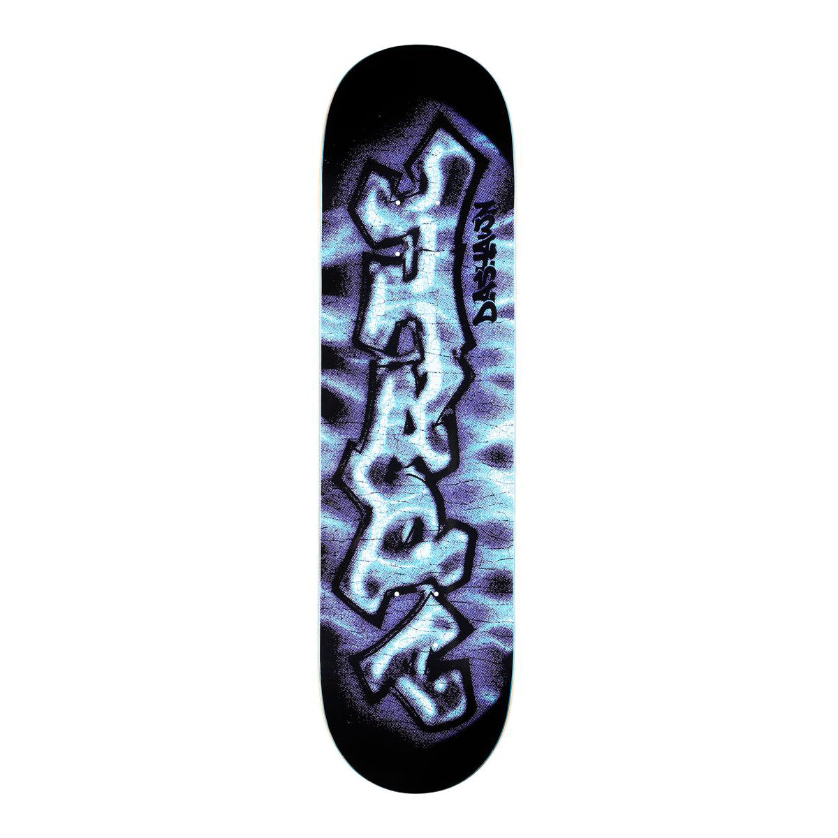 April Dashawn Jordan Clear Flame Skateboard Deck
