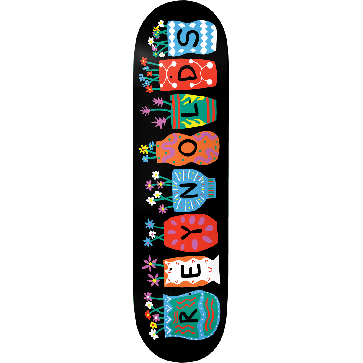 Baker Andrew Reynolds Pots & Flowers 8.5" Skateboard Deck