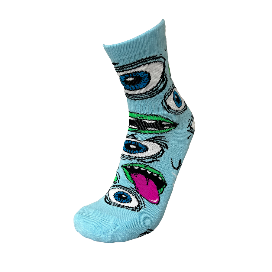 Heroin Mutant Ice Blue Socks