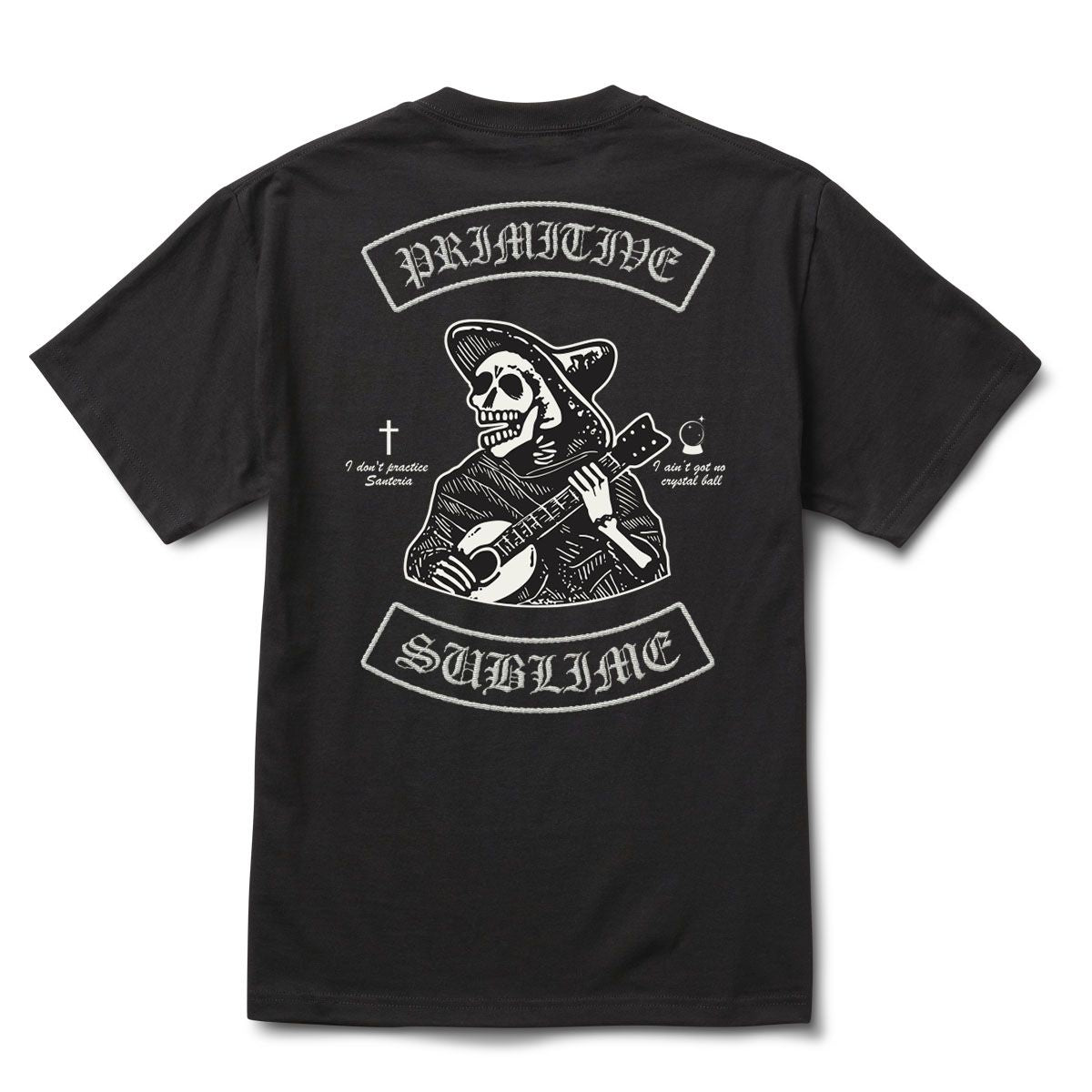 Primitive x Sublime Santeria Black Heavyweight Tee S/s Shirt