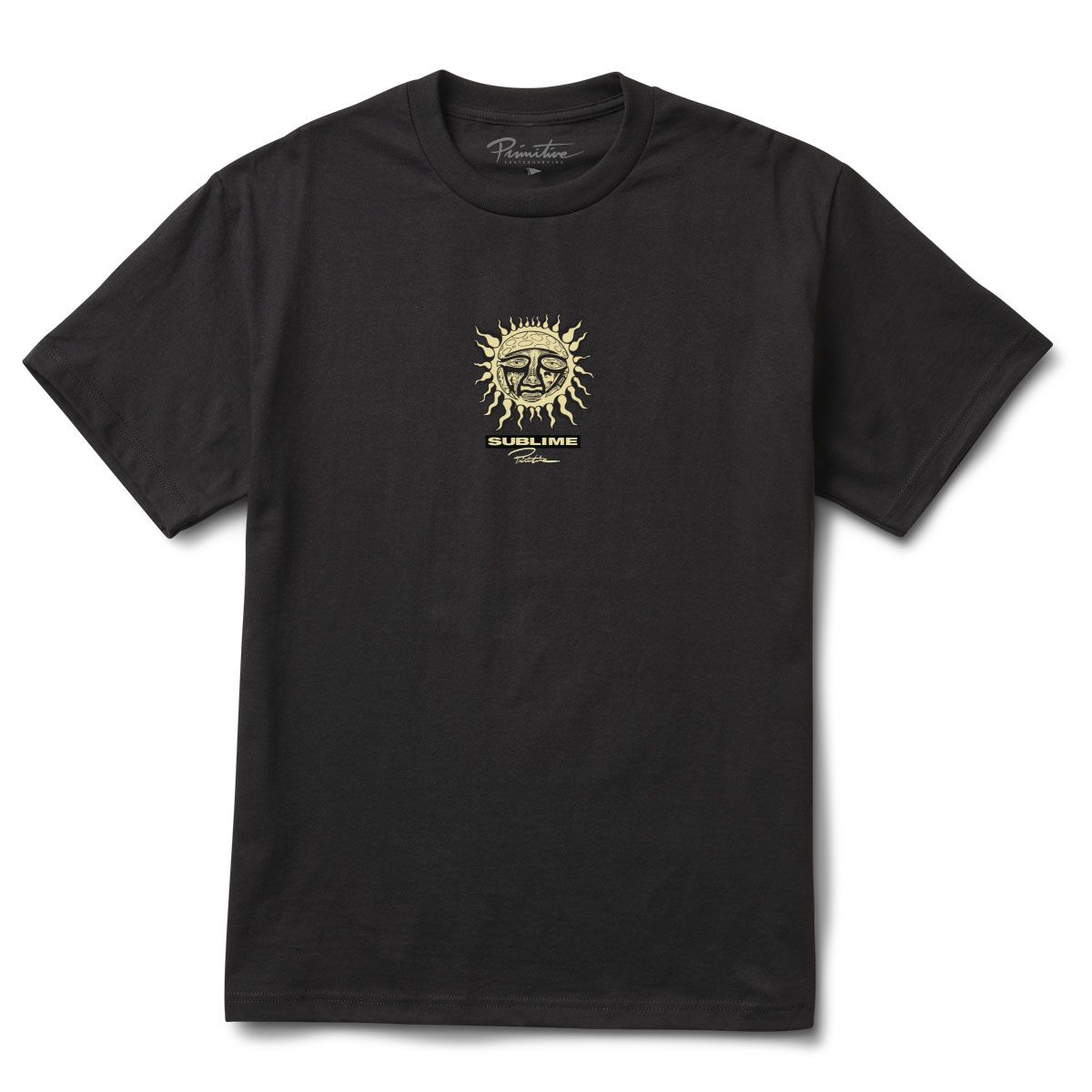 Primitive x Sublime Vibrations Black Heavyweight Tee S/s Shirt