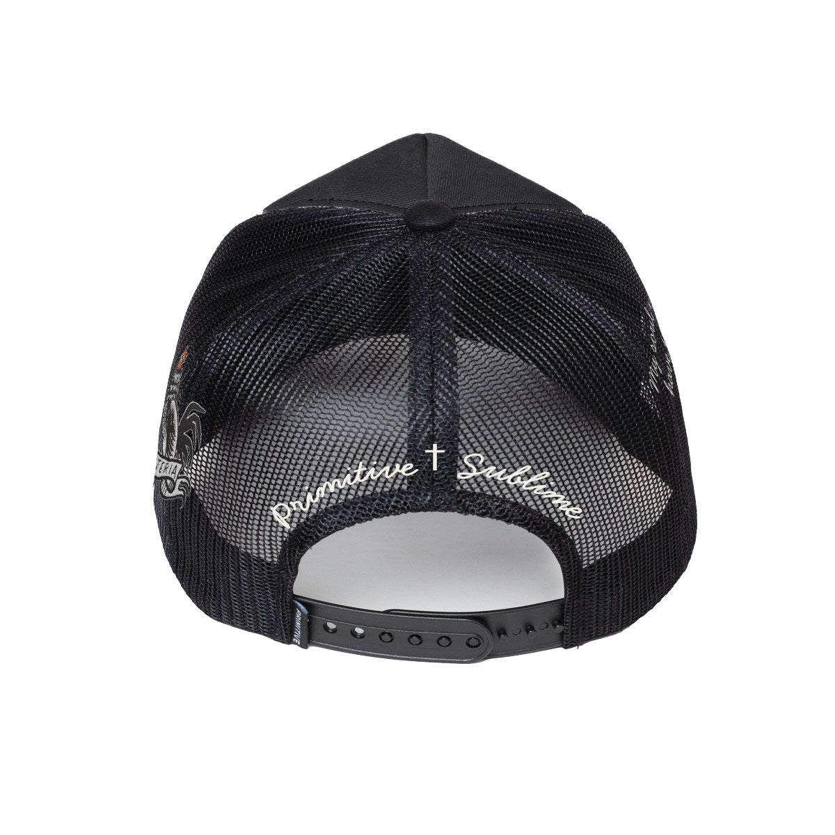 Primitive x Sublime Santeria Black Trucker Hat