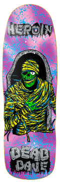 Heroin Dead Dave KO2 Mummy 10.125" Skateboard Deck