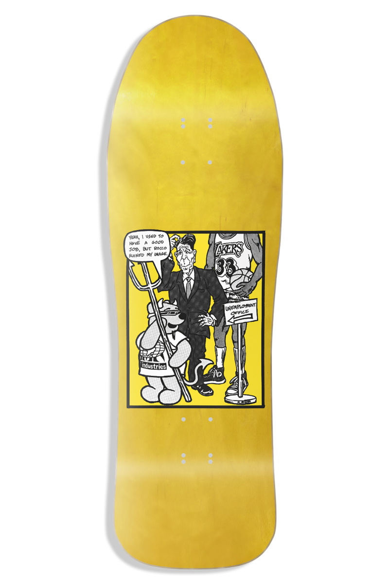 World Industries Steve Rocco III Limited Edition Screenprinted Multi Skateboard Deck