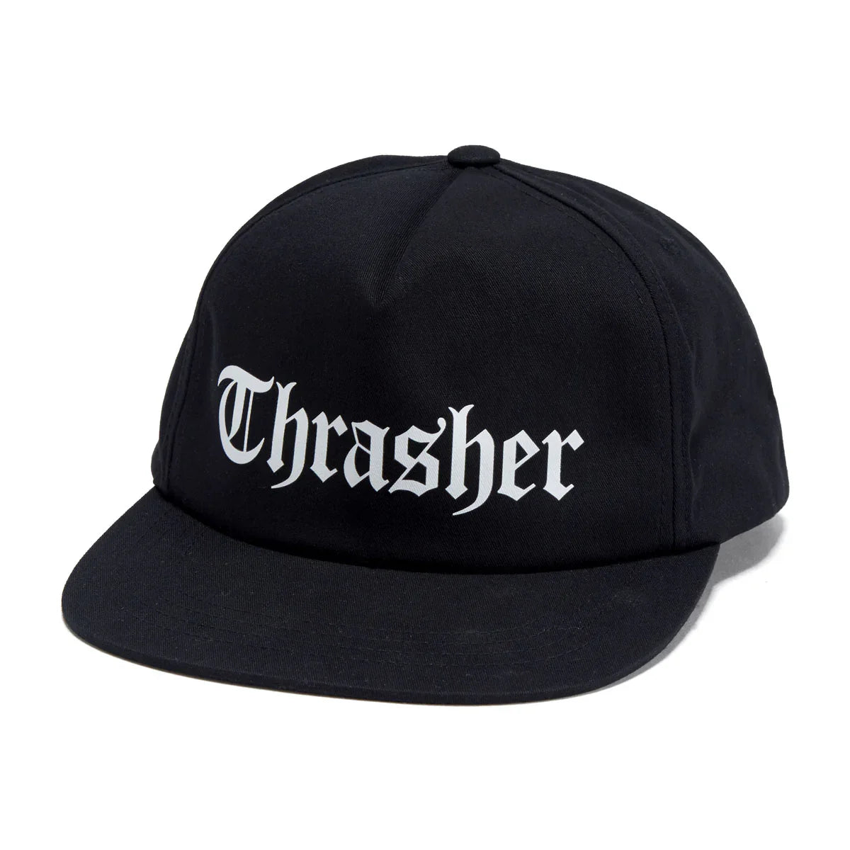 Thrasher x Spitfire The End Oath Black Snapback Hat