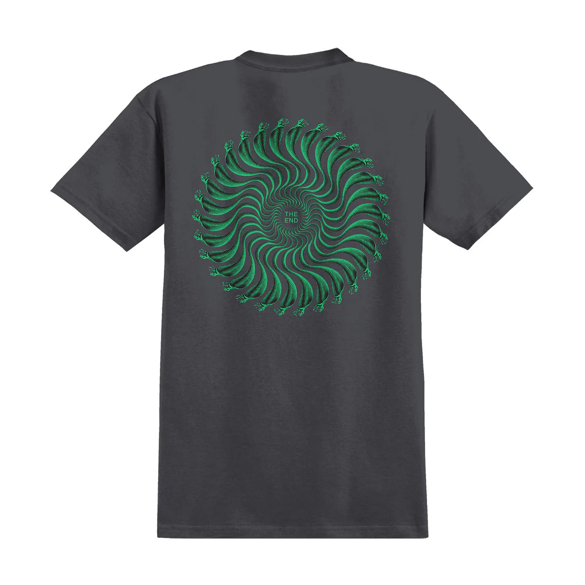 Spitfire Snake Classic Charcoal/Green S/s Shirt