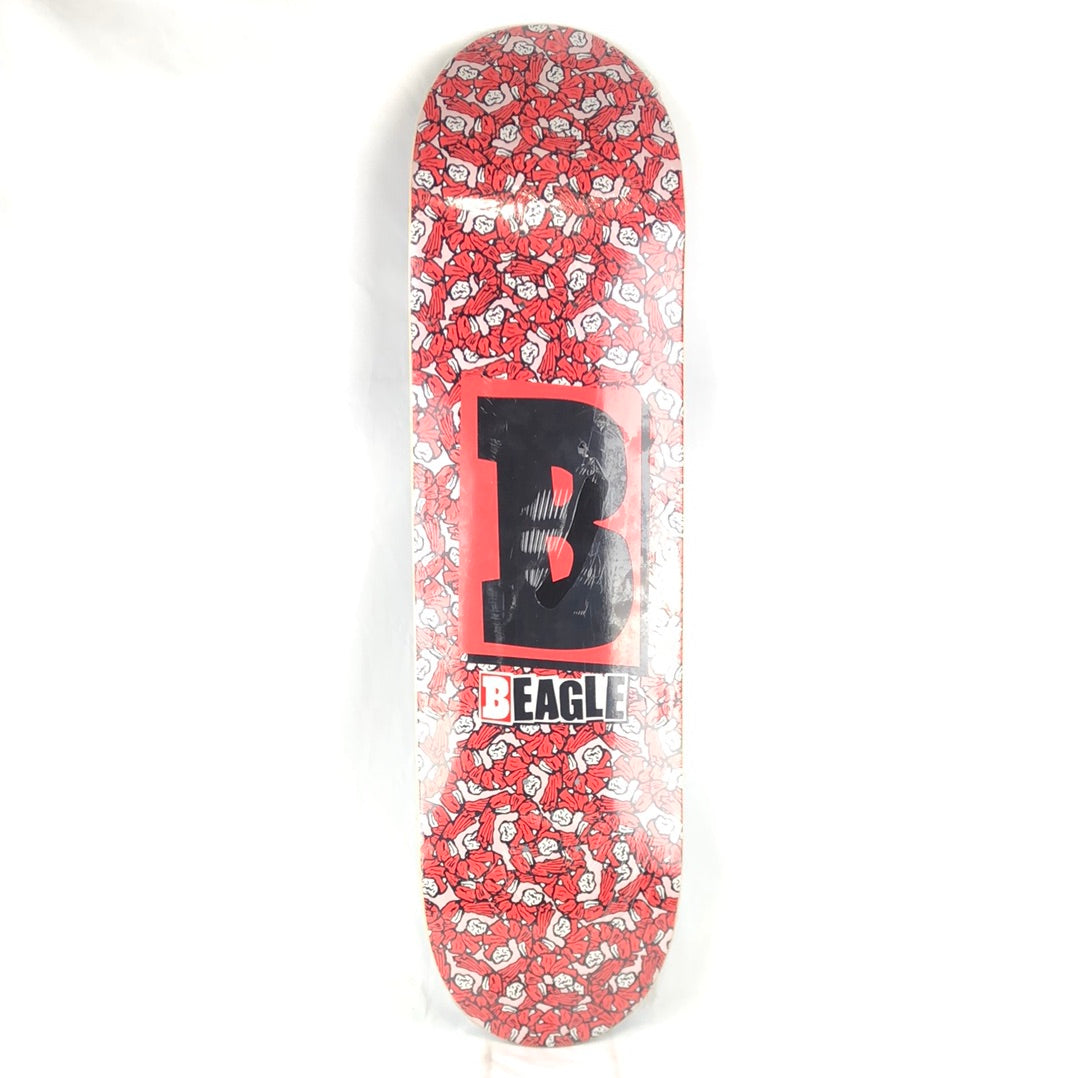 Baker Beagle Shrimp Graphic Pink/White/Black Size 8.25 Skateboard Deck