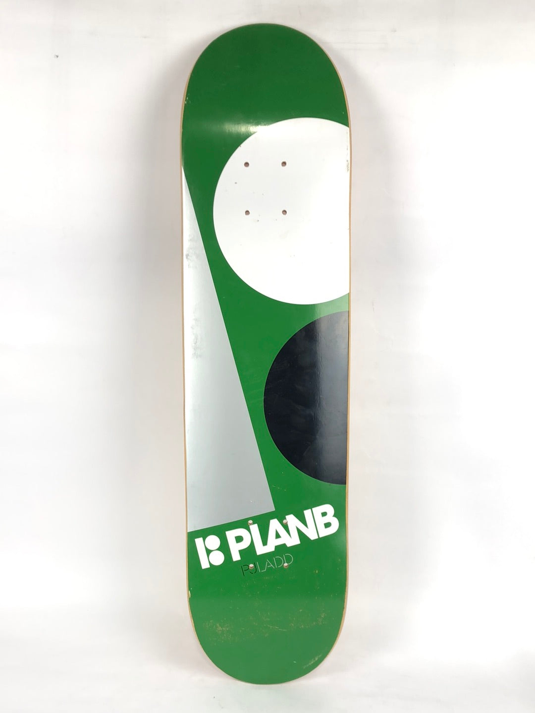 Plan B PJ Ladd OG Logo Gold/White/Black 7.75" Skateboard Deck