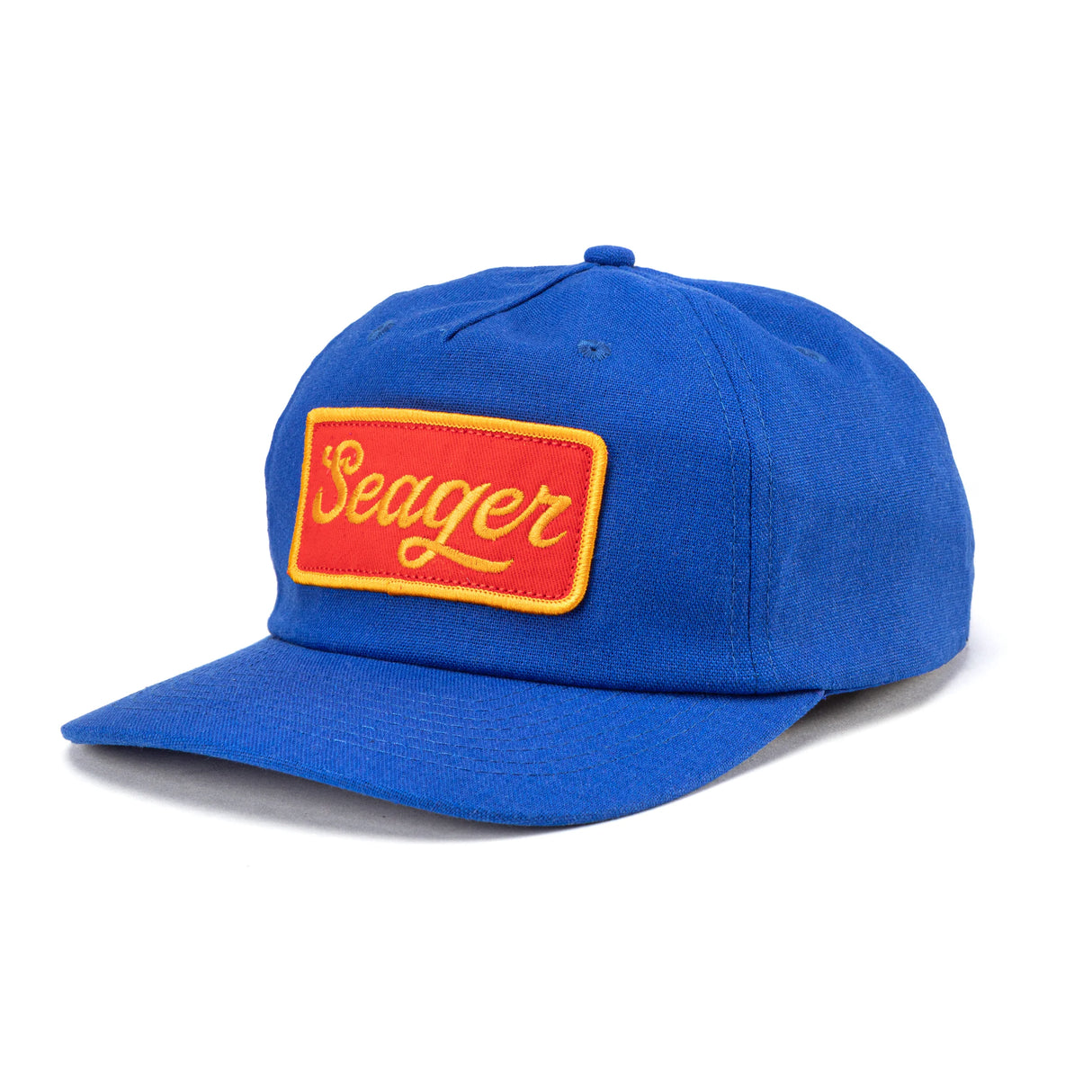 Seager Uncle Bill Hemp Blue Snapback Hat
