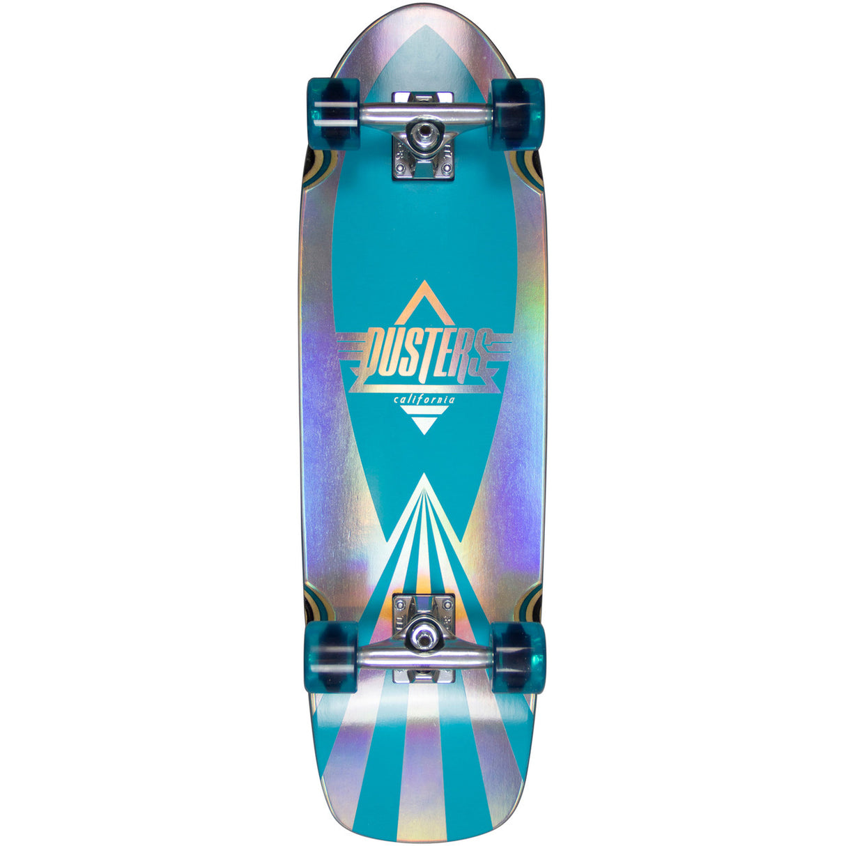 Dusters Cazh Cosmic 29" Teal Cruiser Complete Skateboard