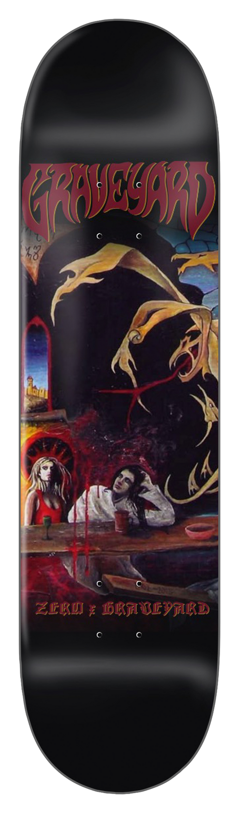 Zero X Graveyard Self Titled 8.25" Skateboard Deck