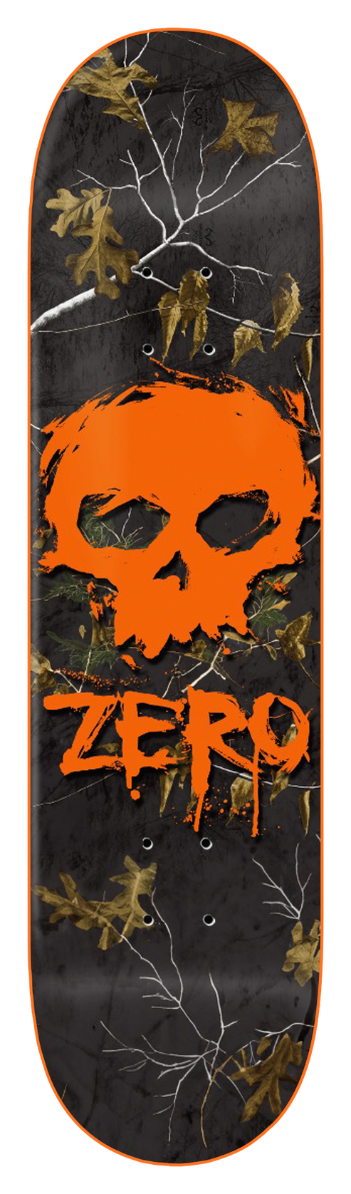 Zero X Realtree 2 Blood Skull Skateboard Deck