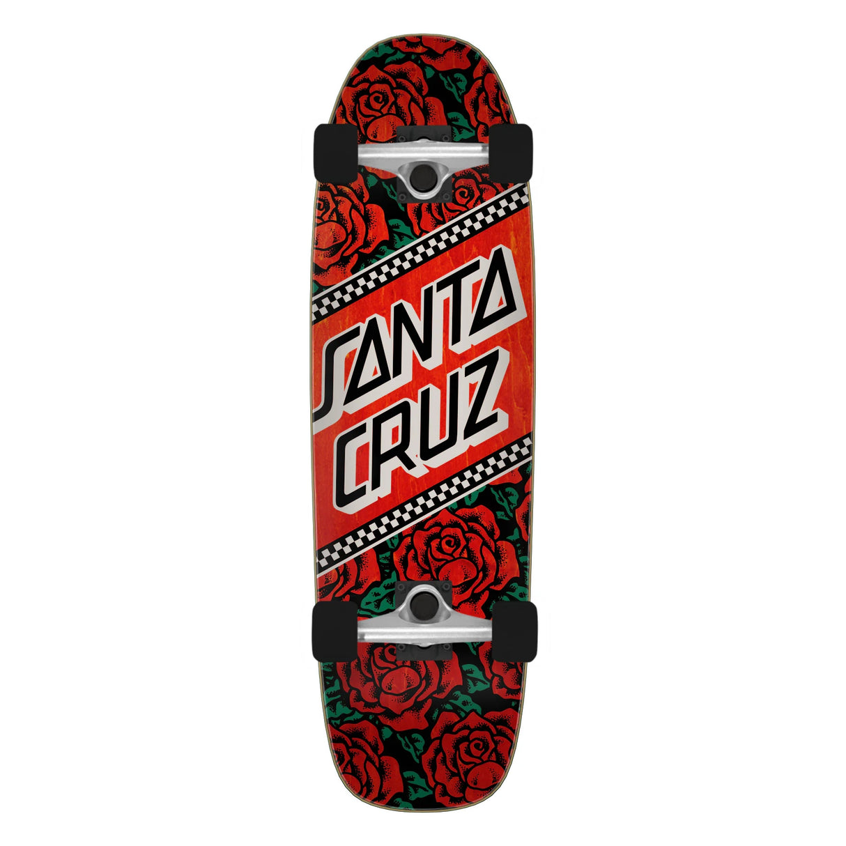 Santa Cruz Rosette 8.4" Street Cruzer Cruiser Complete Skateboard