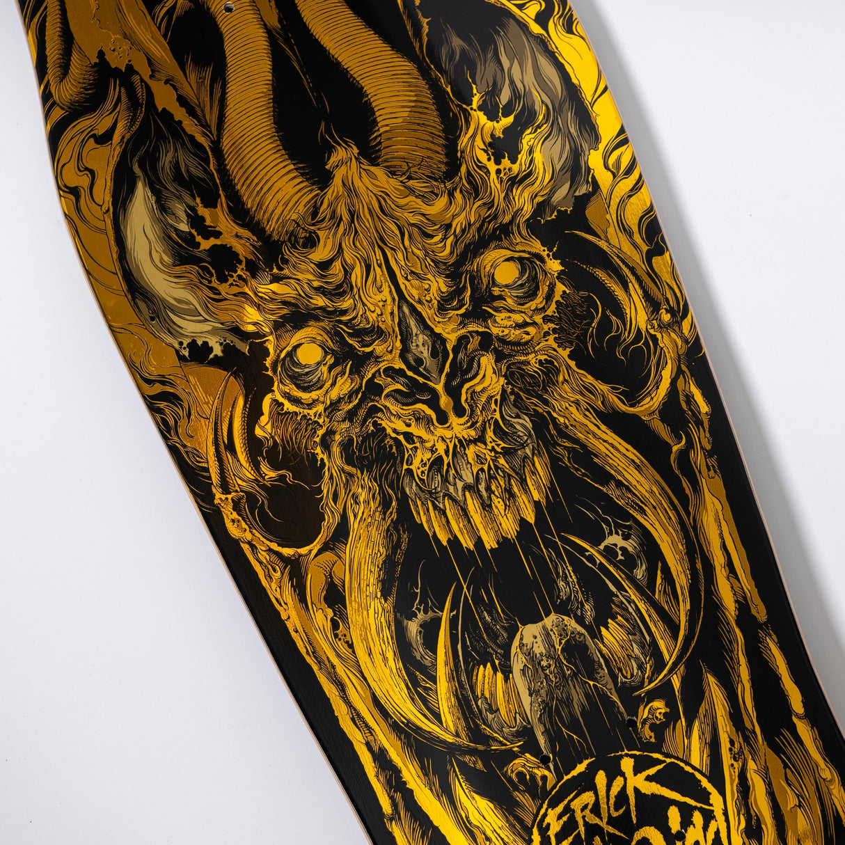 Santa Cruz Winkowski Primeval Gold Pro 10.34" Shaped Skateboard Deck