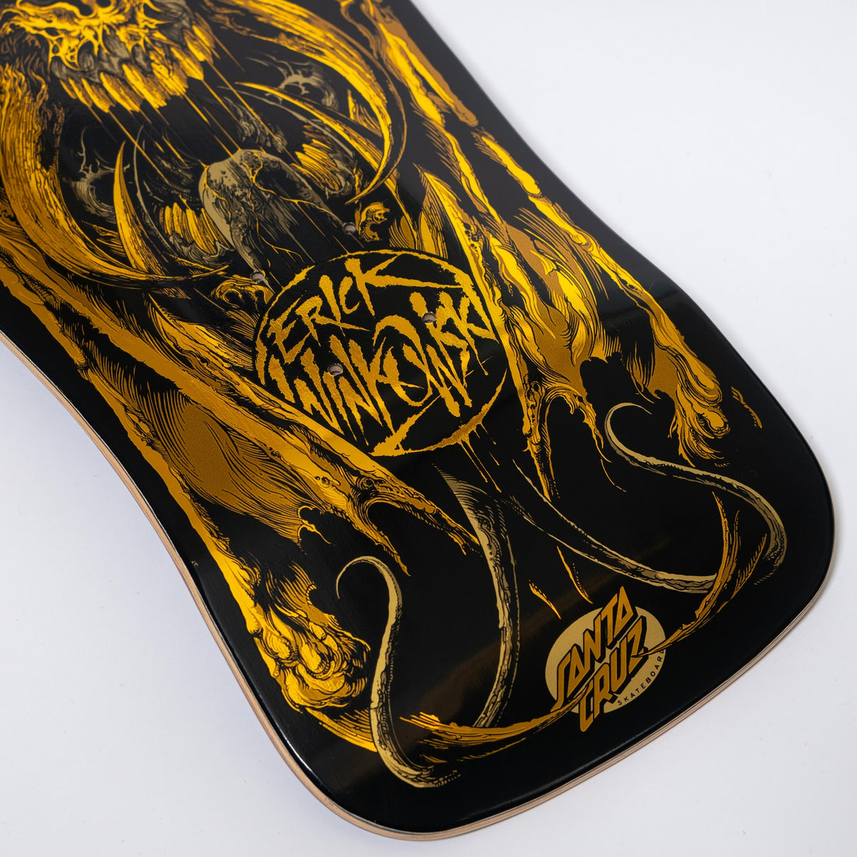 Santa Cruz Winkowski Primeval Gold Pro 10.34" Shaped Skateboard Deck