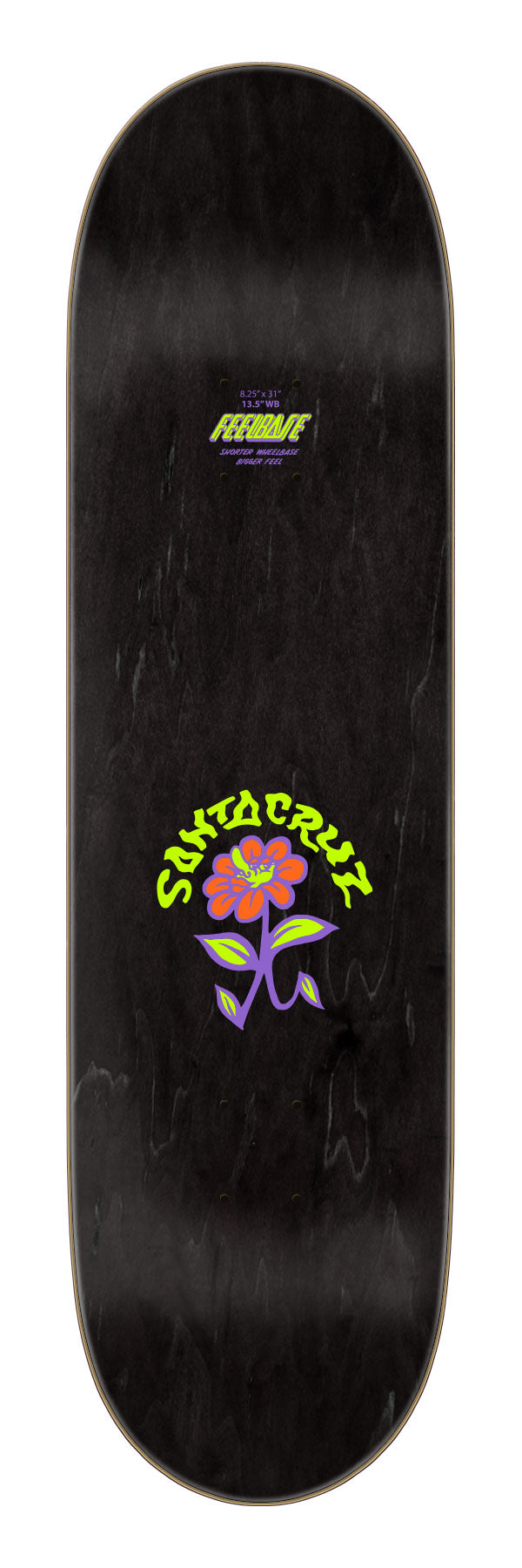 Santa Cruz Delfino Ego Feelbase 8.25" Skateboard Deck