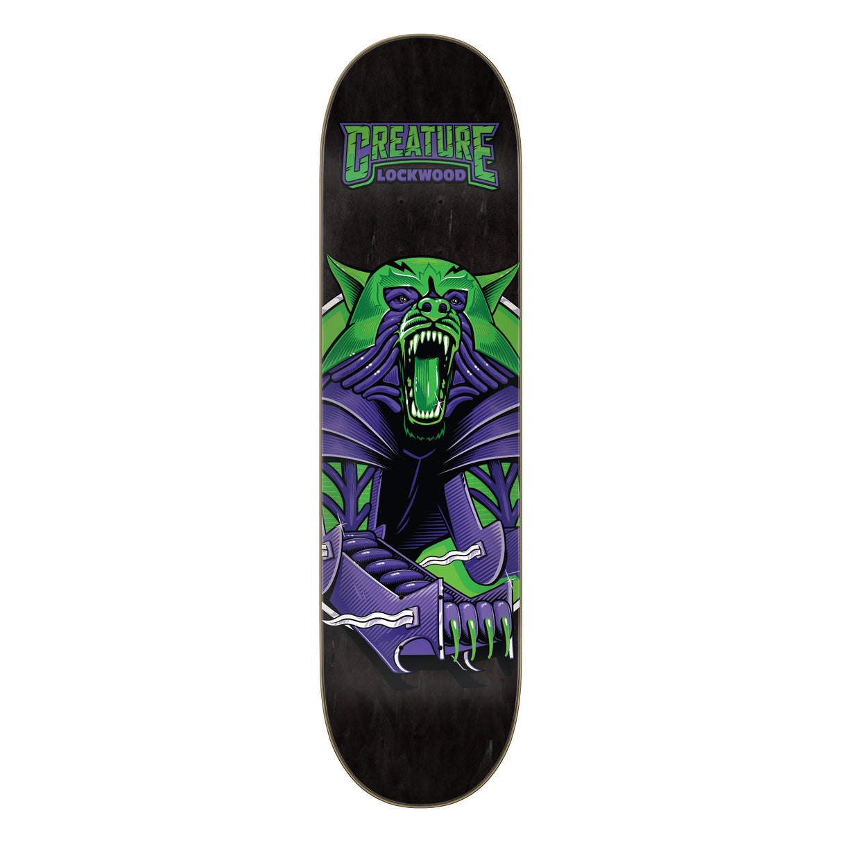 Creature Lockwood Robo Wolf Pro 8.25" Skateboard Deck