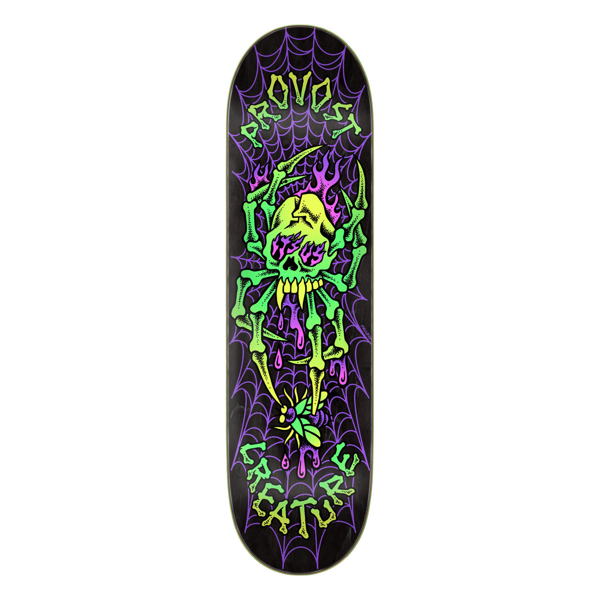 Creature Provost Skull Spider Pro 8.47" Skateboard Deck