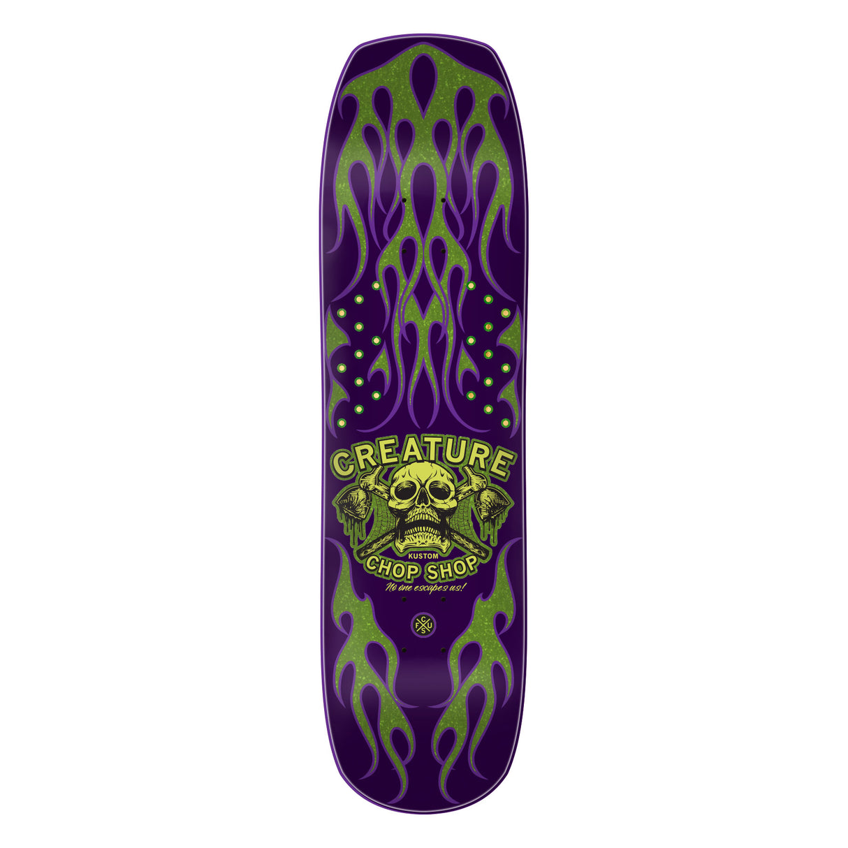 Creature Chop Shop Flame 8.5" Skateboard Deck