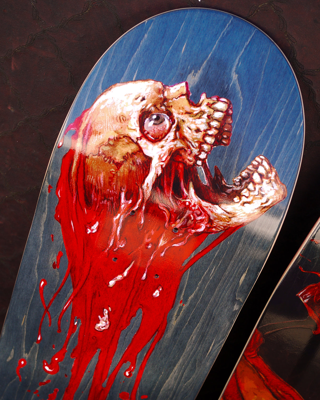 Creature Cannibal Corpse Skull and Blood 8.53" Skateboard Deck