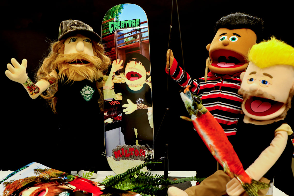 Creature Martinez Fuzzy Creature Fiends Pro 8.6" Skateboard Deck