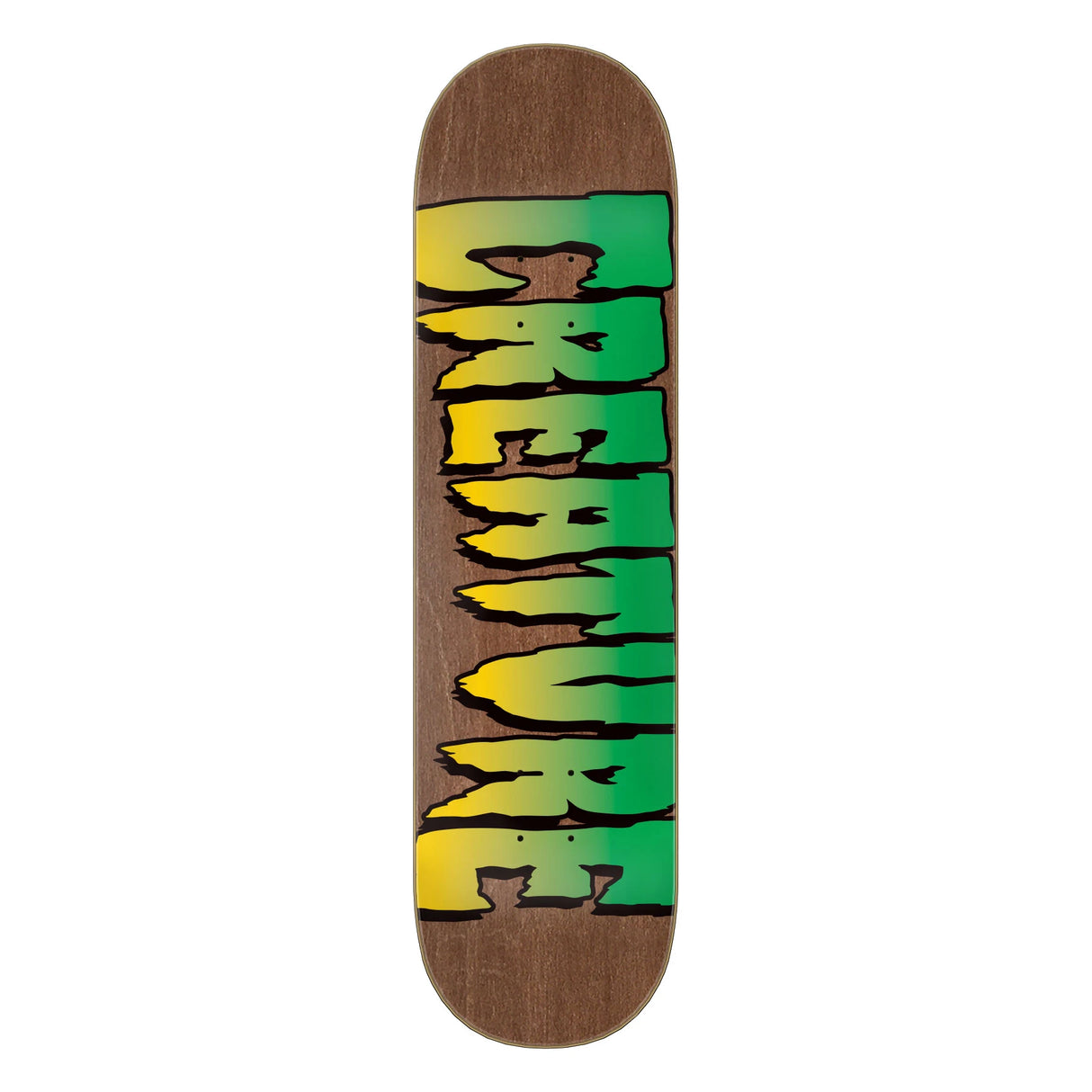 Creature Logo Stumps Assorted Stain Skateboard Deck
