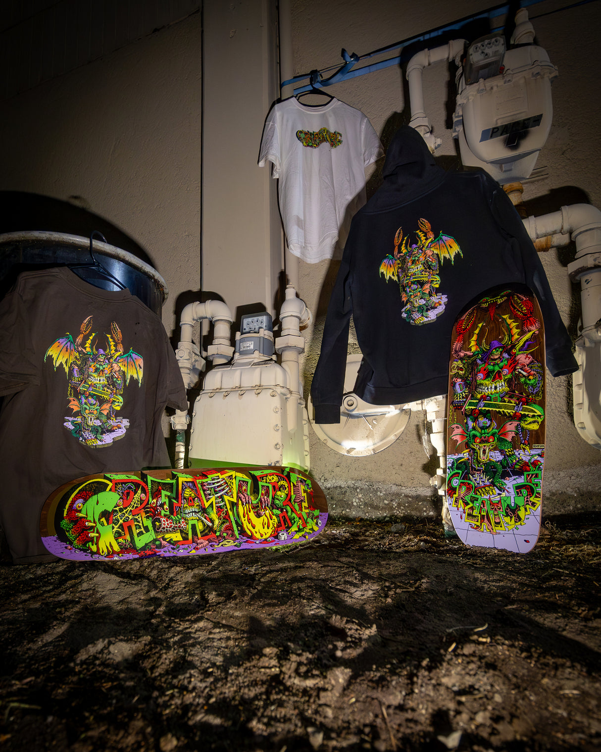 Creature Hallucination 9.25" x 31.95" Skateboard Decks