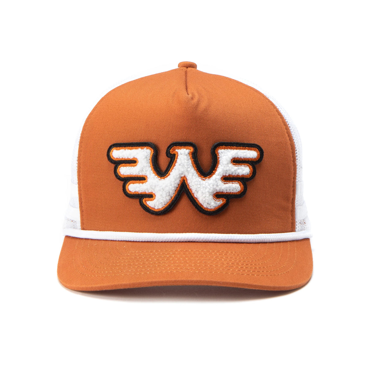 Seager x Waylon Jennings Flying W Burnt Orange Snapback Hat