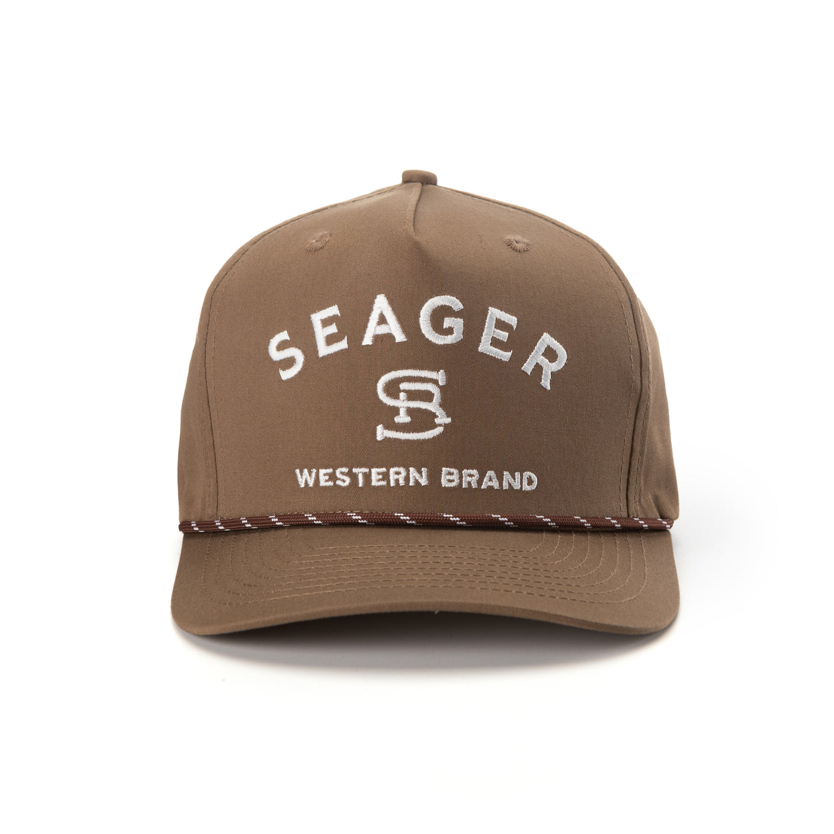Seager Branded Brown Snapback Hat