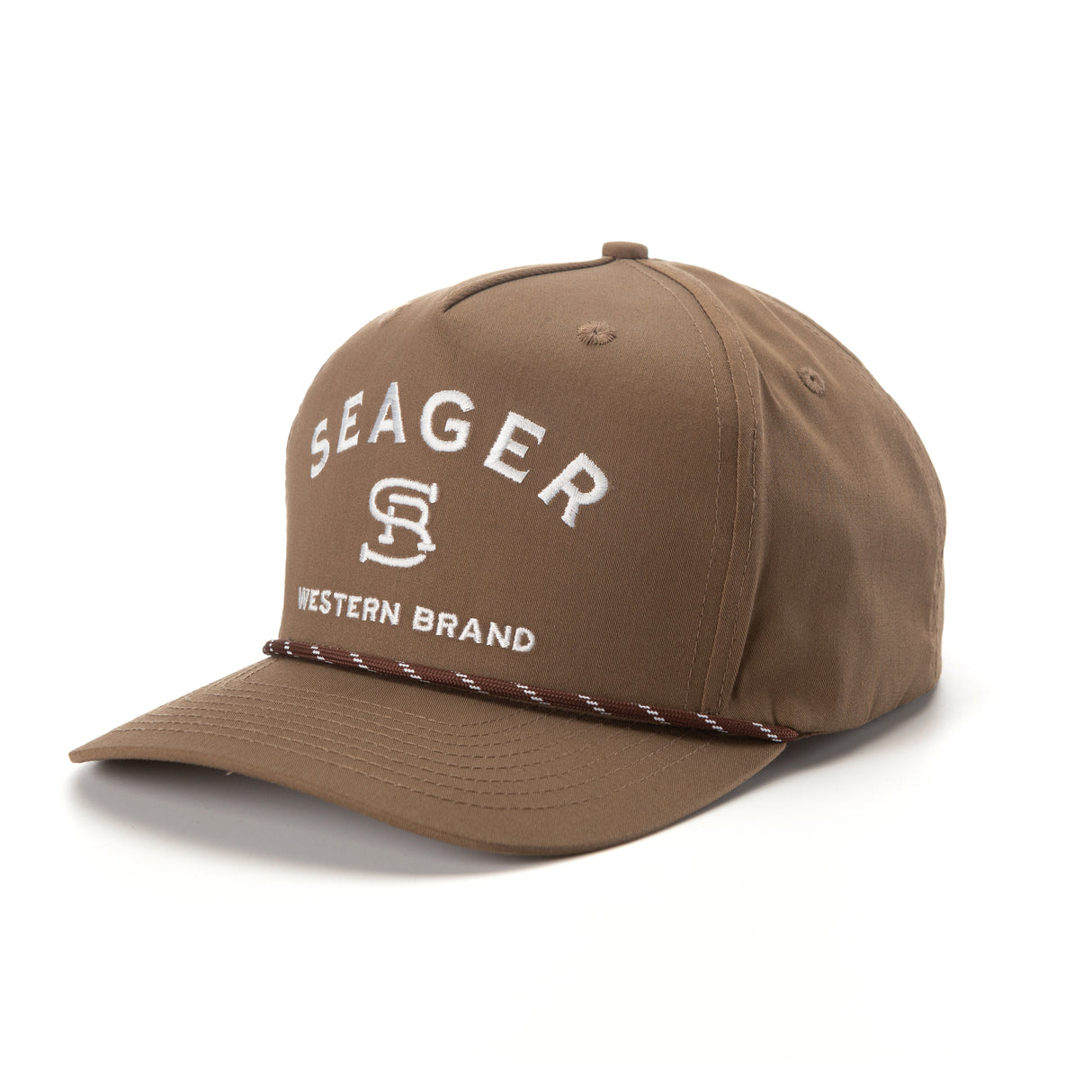 Seager Branded Brown Snapback Hat