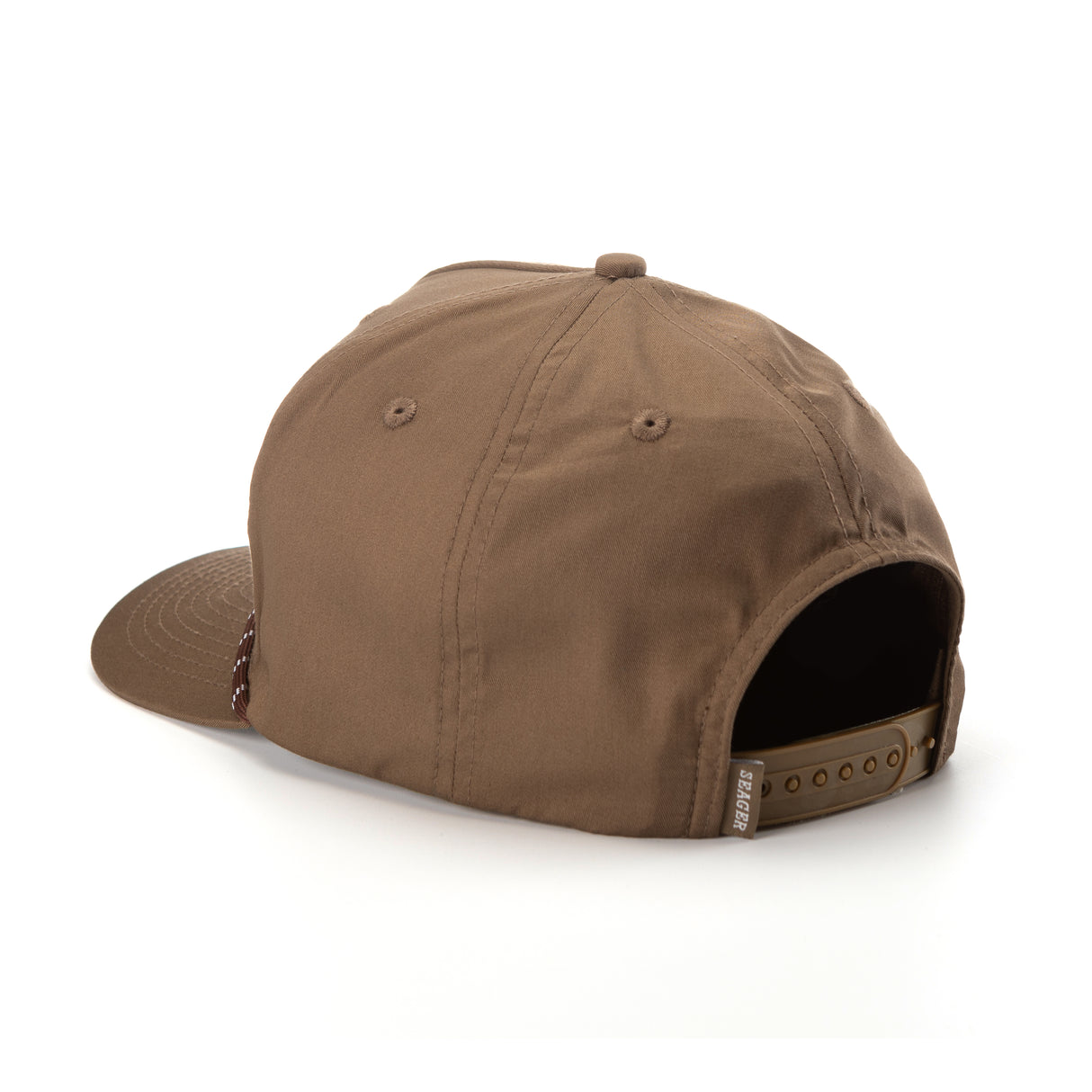Seager Branded Brown Snapback Hat