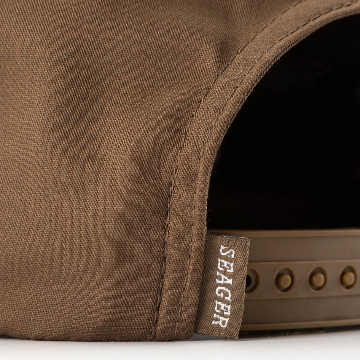 Seager Branded Brown Snapback Hat