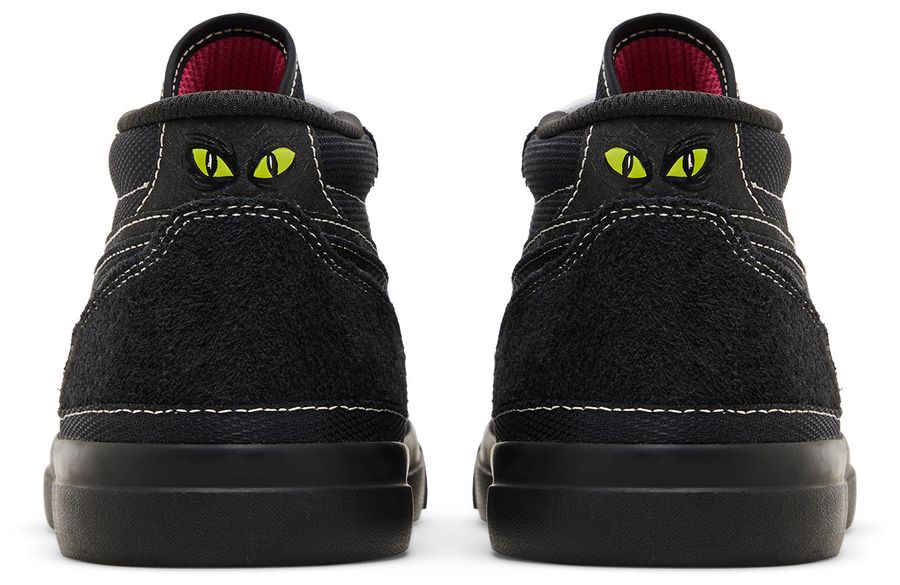 New Balance Numeric 417 Franky Villani Black Black Cat Halloween Shoes