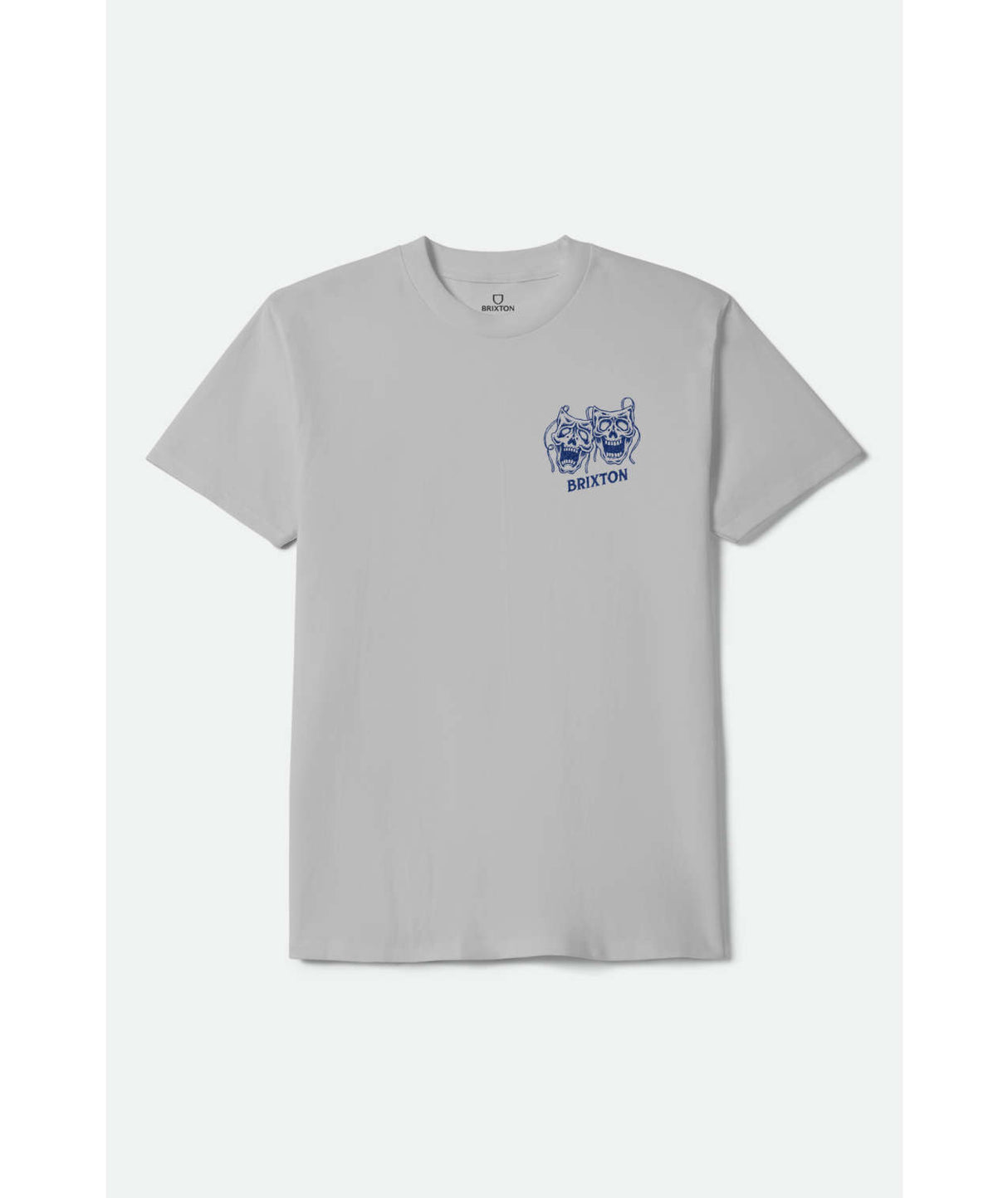 Brixton Smile Always Pebble Stone Worn Wash Standard S/s Shirt