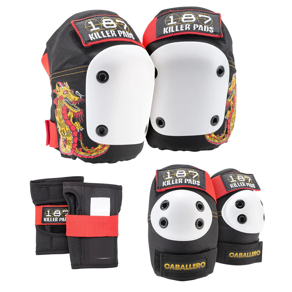 187 Killer Pads Six Pack Junior Caballero Pads