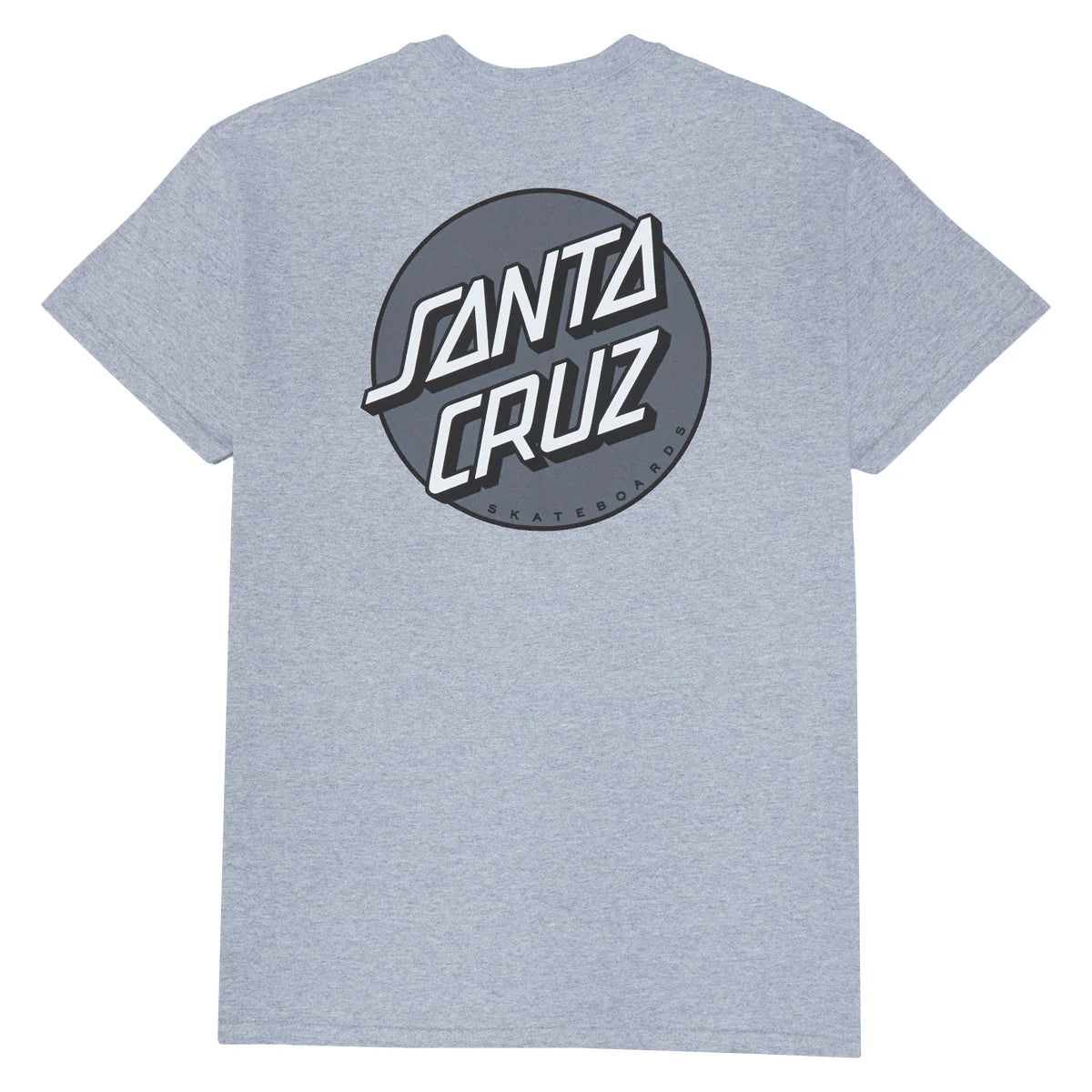 Santa Cruz Other Dot Sport Grey Tonal Heavyweight S/s Shirt