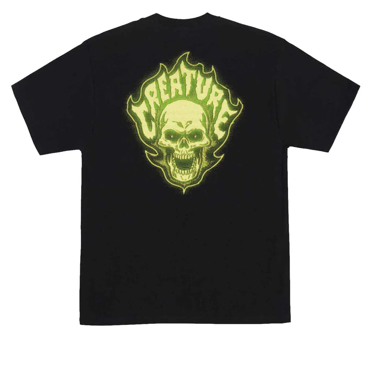 Creature Bonehead Glitch Black Heavyweight S/s Shirt