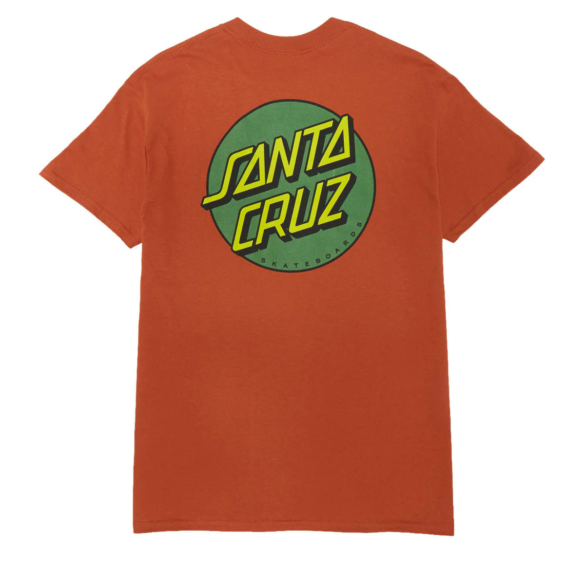 Santa Cruz Other Dot Texas Orange Leaf Heavyweight S/s Shirt