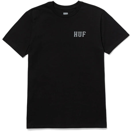 Huf Set H Black S/s Shirt