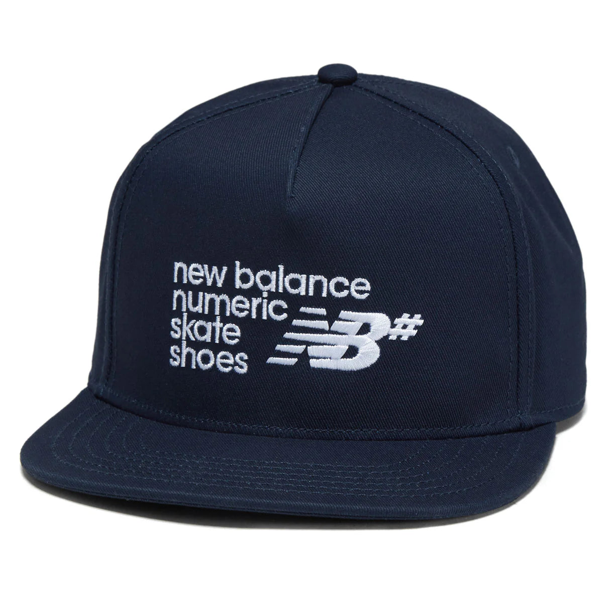 New Balance Numeric 5 Panel Navy Snapback Hat