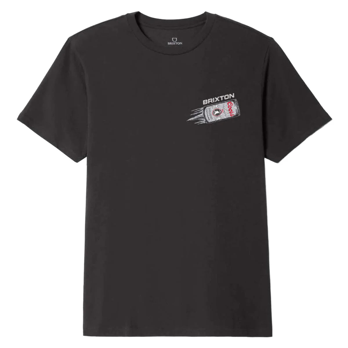 Brixton X Coors Light Silver Speed Black S/s Shirt